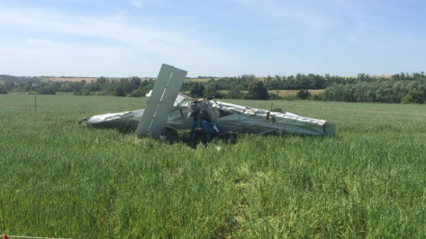 Комиссия МАК начала расследовать крушение легкомоторного самолета в Воронежской области 
