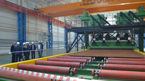 Цех по производству высокопрочных труб в Лисках откроется в ноябре