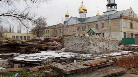 В Новоусманском районе во дворе храма собираются построить торговый центр