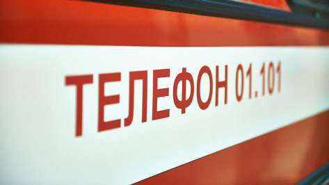 При пожаре в Воронежской области пострадал 51-летний мужчина