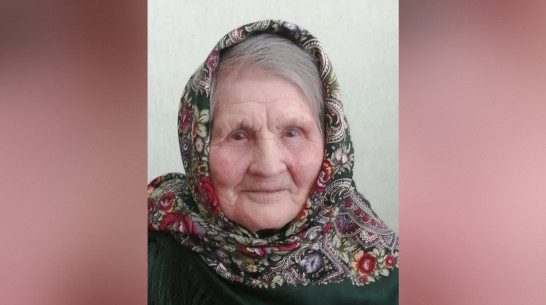 «Мой папа прожил 104 года». Жительница воронежского села Анна Попенкова отметила вековой юбилей