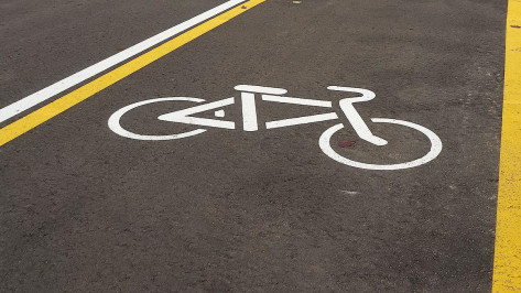 Велодорожку на улицах Острогожской и Краснознаменной в Воронеже сделают до конца 2022 года