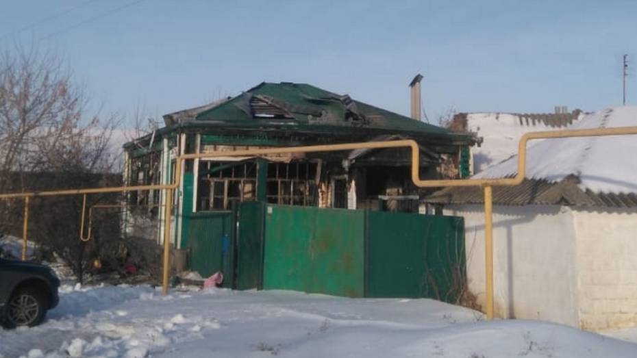 В павловском селе Елизаветовка при пожаре погиб 68-летний мужчина