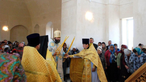 В храме Кантемировского района отслужили первую за 80 лет литургию