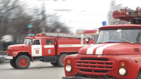 На Воронежском авиазаводе произошел пожар