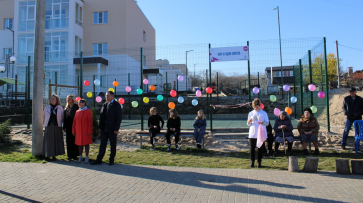 В хохольском поселке Орловка активисты благоустроили спортивную площадку