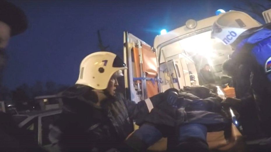 Спасатели опубликовали видео последствий смертельного ДТП в Воронеже