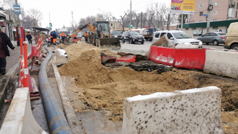 На левом берегу Воронежа восстановили рухнувший канализационный коллектор