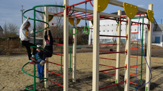 Детский спорткомплекс за 500 тыс рублей установят тосовцы грибановского села Красовка