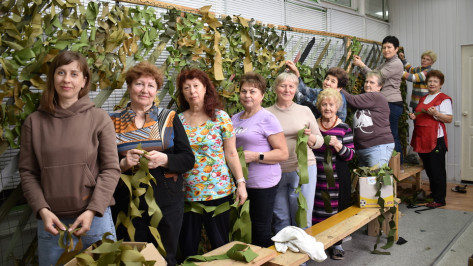 Борисоглебским волонтерам нужны помощники для плетения маскировочных сетей