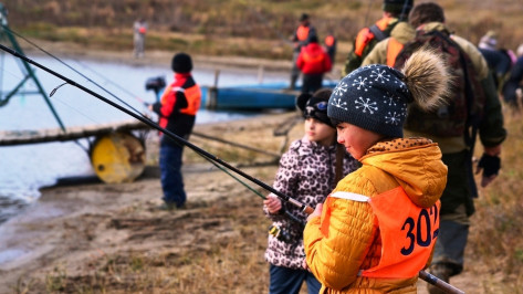 В Грибановском районе прошли соревнования по рыбной ловле