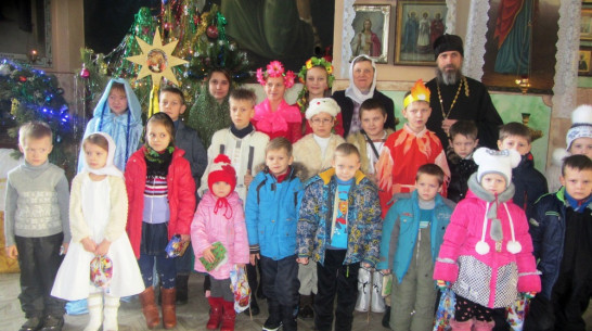 В храме каширского села Боево прошел первый рождественский концерт