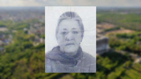 Волонтеры сообщили о пропаже 64-летней жительницы Воронежской области