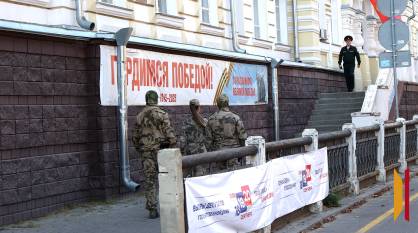 Служебный долг и гражданский выбор: воронежские росгвардейцы приняли участие в выборах
