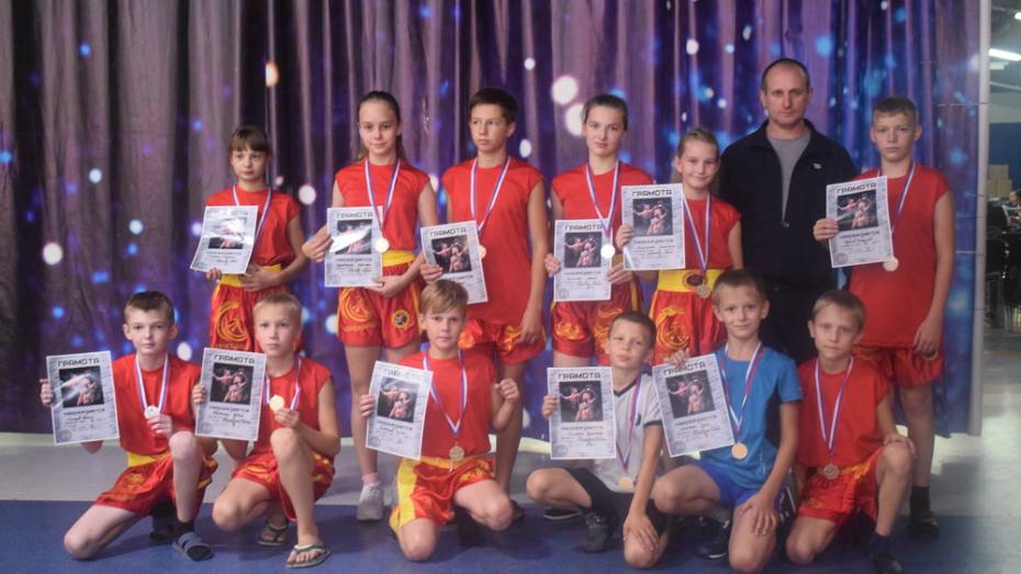 Подгоренские ушуисты завоевали 6 золотых медалей на первенстве Белгорода