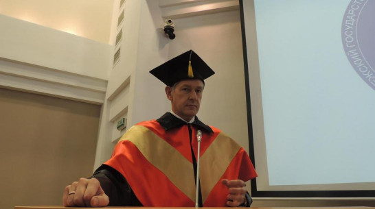 Вице-президент РЖД стал Почетным профессором Воронежского ГАСУ