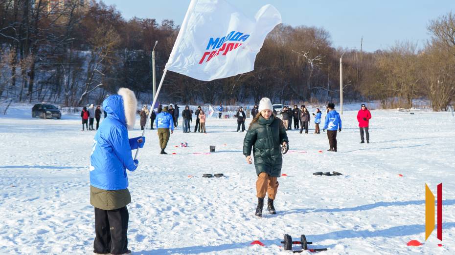 В Центральном парке прошли соревнования между студентами 6 воронежских вузов
