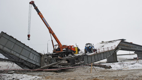 Безопасность временного моста в Борисоглебском районе во время паводка будет обеспечивать МЧС 