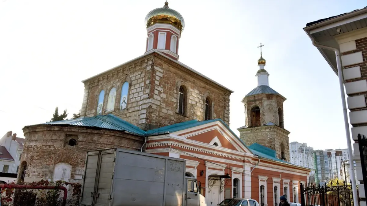 Легенды Воронежа. Богоявленская церковь, спрятанная под горой