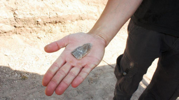 Археологи нашли в селе Костенки Хохольского района кремневые лезвия