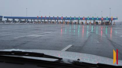 Водителей предупредили о дожде и гололедице на трассе М-4 «Дон» в Воронежской области