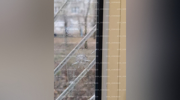 В Воронеже на улице Южно-Моравской неизвестный обстрелял окна многоэтажки