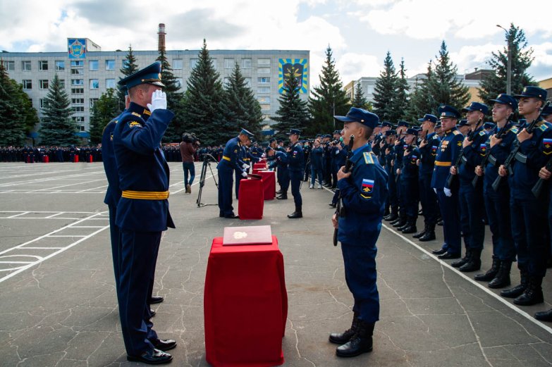 Присяга Военно-воздушной академии имени Николая Жуковского и Юрия Гагарина-2021