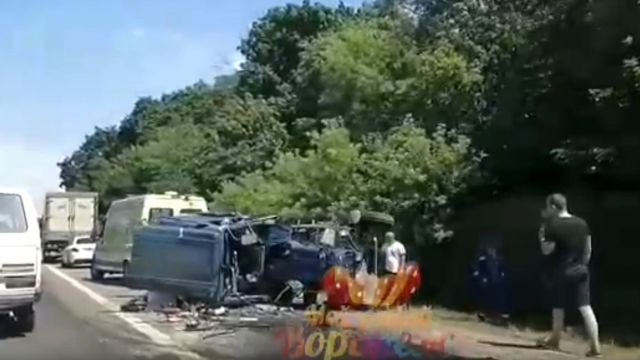 ДТП на трассе под Воронежем спровоцировало пробку