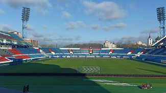 «Факел» показал состояние поля на воронежском стадионе перед матчем с ЦСКА