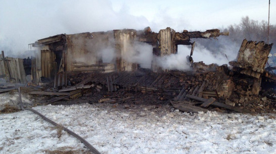 В борисоглебском селе Ульяновка при пожаре погиб 80-летний мужчина