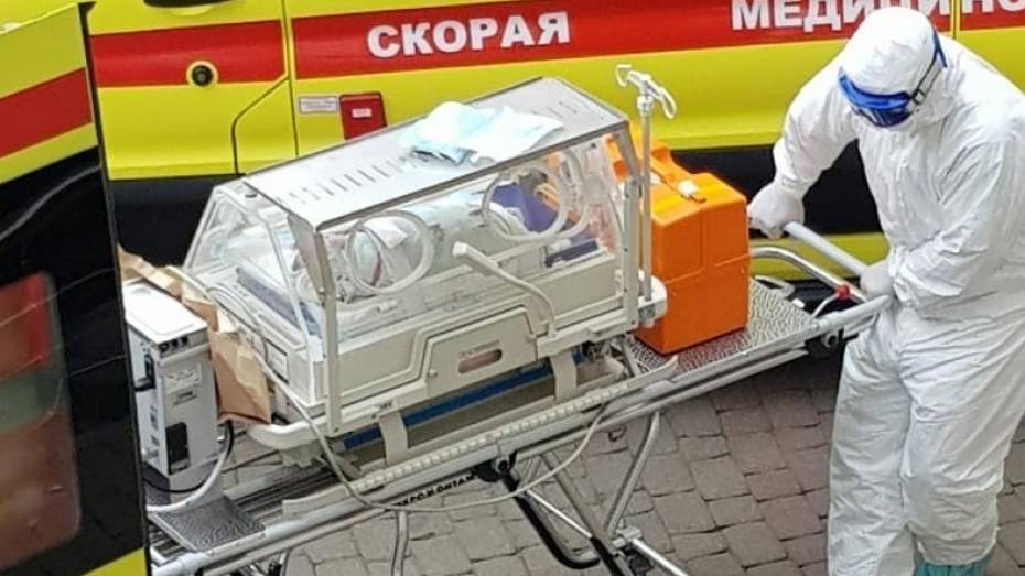 В «красной зоне» областной больницы Воронежа родился еще 1 ребенок