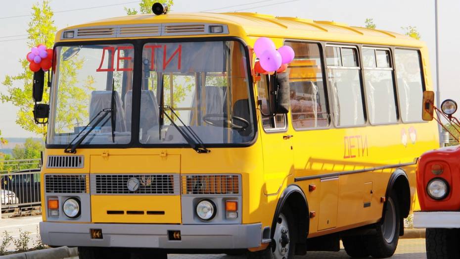 Воронежская область получит 54 новых школьных автобуса