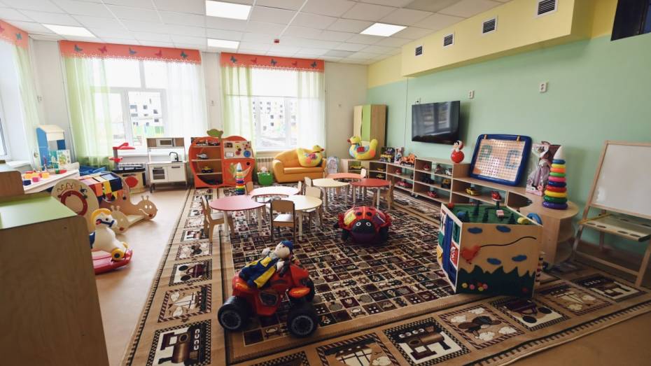 Три детских сада откроются в Воронежской области летом 2022 года