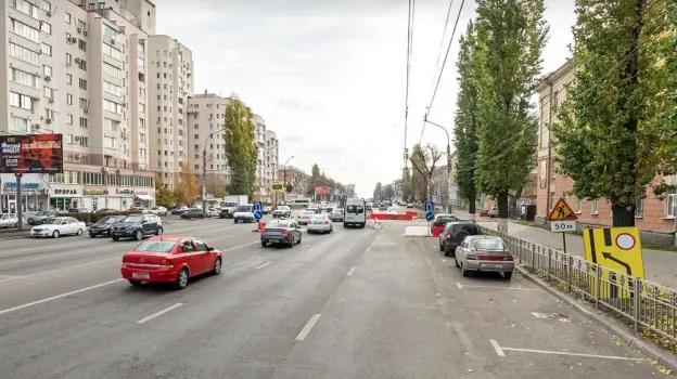 В Воронеже запретили остановку машин на улице 20-летия Октября