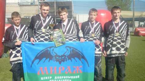 Верхнехавская пейнтбольная команда «Мираж» стала победителем соревнований на Кубок области 