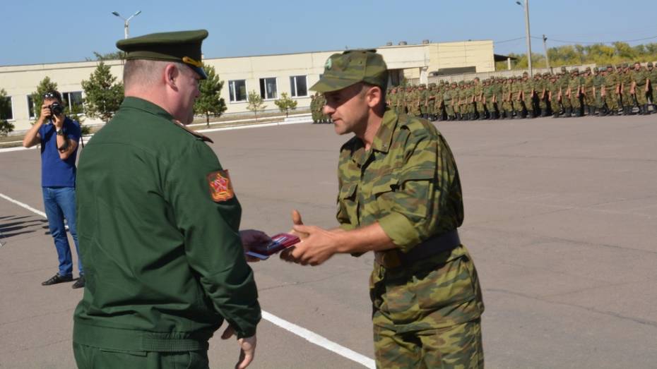 Резервисты из Богучара получили благодарности от губернатора за участие в учениях «Центр-2015»