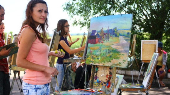 В Острогожск на пленэр приехали студенты со всей России