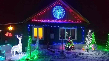 В Терновском сельпоселении объявили конкурс на лучшее украшение дома к Новому году