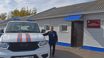 В Лисках для поисково-спасательного отряда купили автомобиль «УАЗ Патриот»
