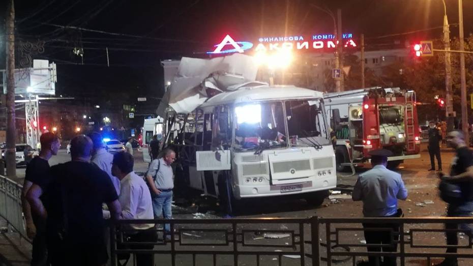 Пострадавшая от взрыва автобуса в центре Воронежа: «Последним запомнила большое пламя»