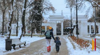 Воронежцев ждут морозные и снежные выходные