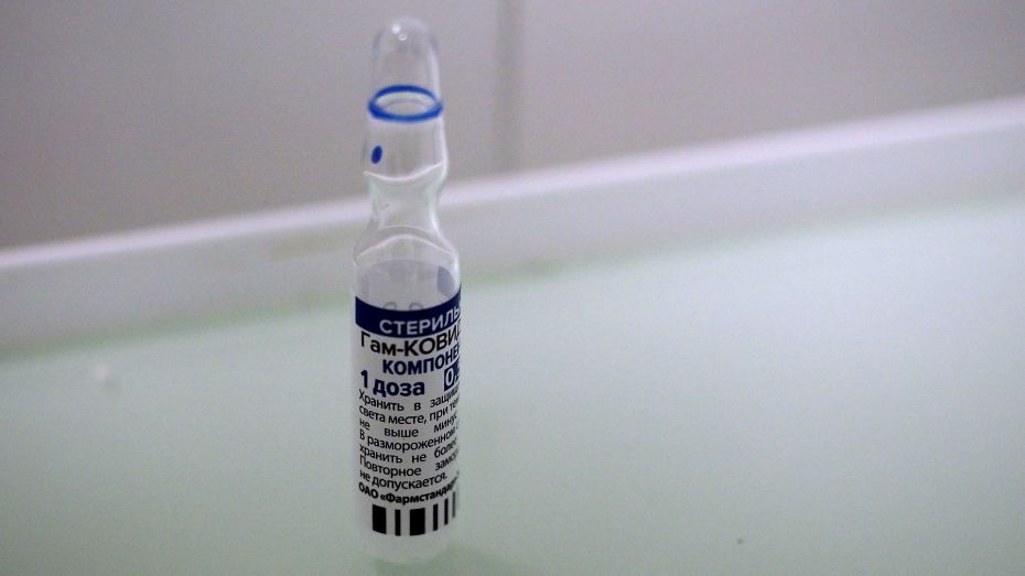 Вакцину от ковида поставили 1,33 млн воронежцев