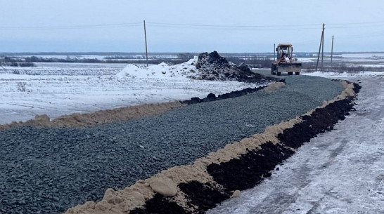 В 4-х селах Терновского района укрепили дороги