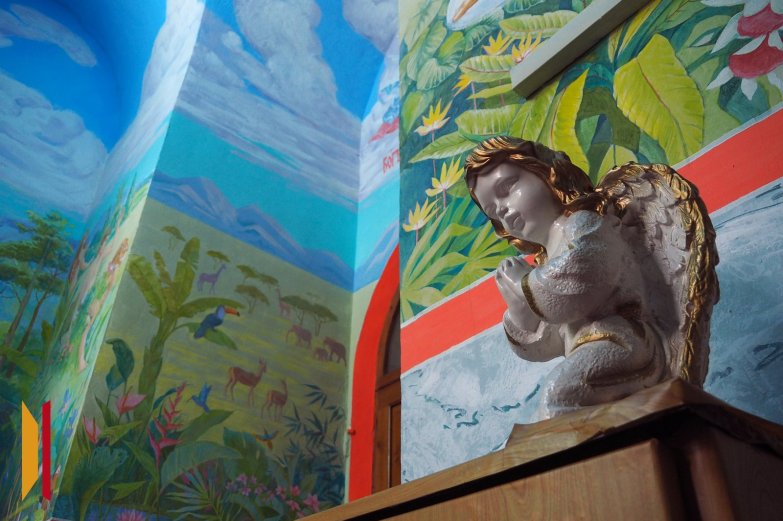 притвор храма в Орлово