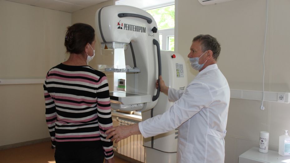 В Таловской райбольнице установили современный цифровой маммограф