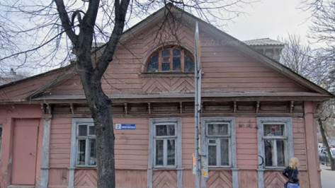 В Воронеже восстановят главный дом усадьбы Плотникова-Либана