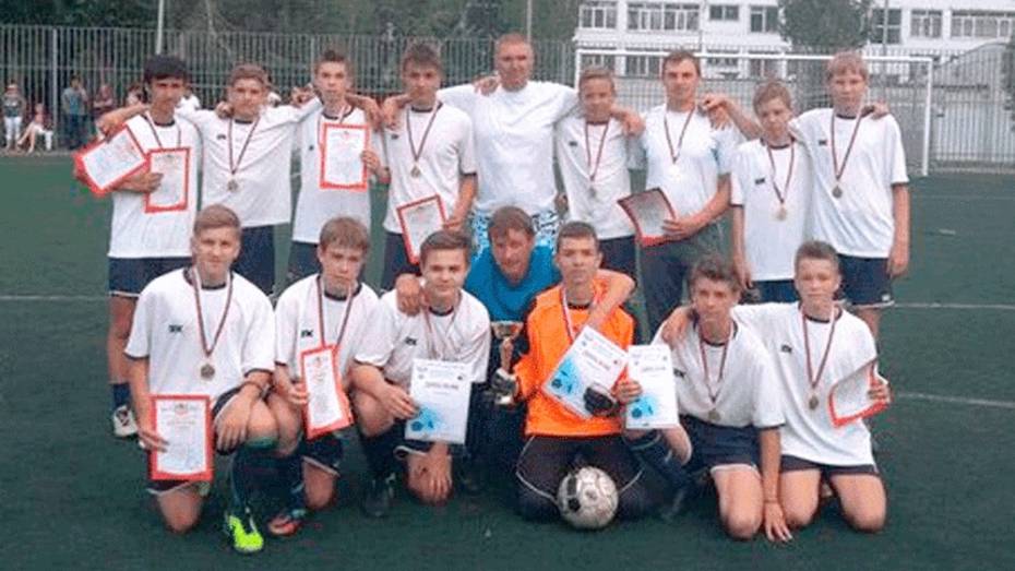 Таловские футболисты выиграли областной «Кожаный мяч»