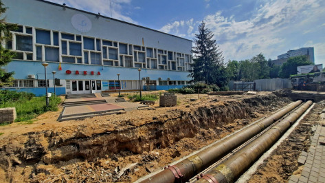 Новый стадион «Факел» в Воронеже подключили к системе теплоснабжения