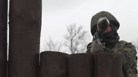 Тренировку штурма города на полигоне под Воронежем показали на видео
