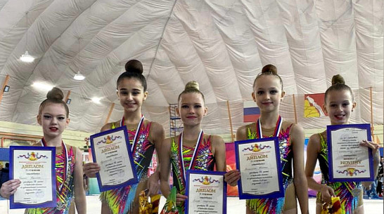 Борисоглебские гимнастки завоевали «серебро» на областном первенстве